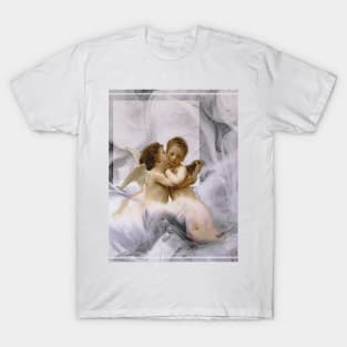 Aesthetics, darkness, gothic, romantic, moon, dark academia, love, romantic, statue, vintage, retro, artistic, artsy, classy, butterfly, flowers, floral T-Shirt